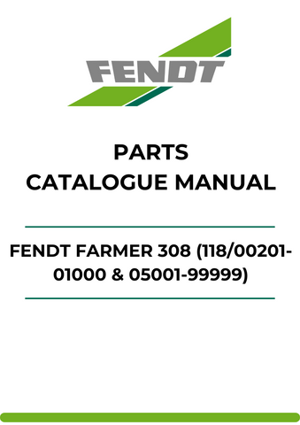Discover the ultimate resource for your Fendt Farmer 308 with our comprehensive Parts Catalog Manual. This PDF file is meticulously designed to provide you with detailed information on parts and components, ensuring you have everything you need for maintenance and repairs.