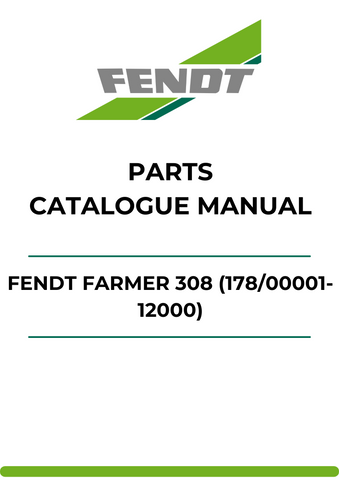 Discover the ultimate resource for your Fendt Farmer 308 with our comprehensive Parts Catalog Manual. This PDF file is meticulously designed to provide you with detailed information on every component, ensuring you have the right parts at your fingertips for efficient maintenance and repairs.