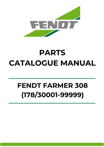  Discover the ultimate resource for your Fendt Farmer 308 with our comprehensive Parts Catalog Manual. This PDF file is meticulously designed to provide you with detailed information on every component, ensuring you have the right parts at your fingertips for efficient maintenance and repairs.