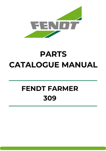 Discover the ultimate resource for your Fendt Farmer 309 with our comprehensive Parts Catalog Manual. This PDF file covers models 119/00101-00200 and 01001-05000, providing you with detailed diagrams and part numbers to streamline your maintenance and repair tasks.