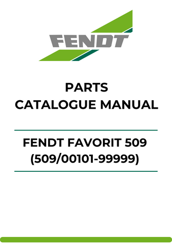 Discover the ultimate resource for your Fendt Favorit 509 with our comprehensive Parts Catalog Manual. This PDF file is meticulously designed to provide you with detailed information on every component, ensuring you have the right parts at your fingertips for efficient maintenance and repairs.
