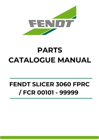 Discover the ultimate resource for your Fendt Slicer 3060 with our comprehensive Parts Catalog Manual. This PDF file is meticulously designed to provide you with detailed information on every component, ensuring you have the right parts at your fingertips for efficient maintenance and repairs.