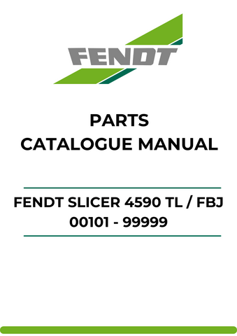 Discover the ultimate resource for your Fendt Slicer 4590 TL with our comprehensive Parts Catalog Manual. This PDF file is meticulously designed to provide you with detailed information on every component, ensuring you have the right parts at your fingertips for efficient maintenance and repairs.