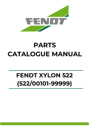 Discover the ultimate resource for your Fendt Xylon 522 with our comprehensive Parts Catalog Manual. This PDF file is meticulously designed to provide you with detailed information on every component of the model 522, ensuring you have the knowledge needed for efficient maintenance and repairs.