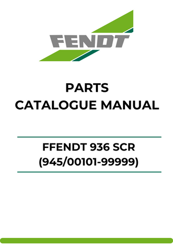 Discover the ultimate resource for your FFENDT 936 SCR with our comprehensive Parts Catalog Manual. This PDF file is meticulously designed to provide you with detailed information on every component, ensuring you have the knowledge needed for efficient maintenance and repairs.