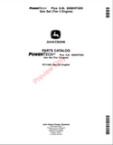 Discover the comprehensive parts catalog manual for the John Deere PowerTech Plus 6.8L 6068HFG85 Gen Set (Tier 3 Engine) PC11482. Find the parts you need today!