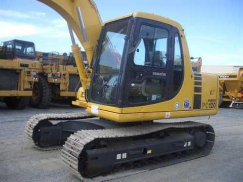 PC120-6 EXCEL Komatsu Hydraulic Excavator Service Repair Manual SN: 57499 and up Download PDF - Manual labs