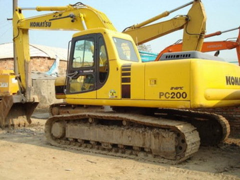 PC200LC-6 Komatsu Hydraulic Excavator Service Repair Manual PC200LC-6Z SN: C10827 and up Download PDF - Manual labs