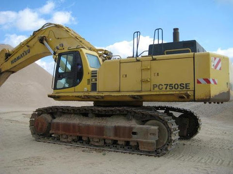 PC750-6, PC750SE-6, PC750LC-6, PC800-6, PC800SE-6 Komatsu Hydraulic Excavator Service Repair Manual SN: 10001 and up, 30001 and up Download PDF - Manual labs