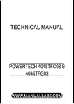 POWERTECH 4045TFC03 AND 4045TFG03 2-VALVE DIESEL ENGINE LEVEL 23 ECU TECHNICAL MANUAL - PDF FILE