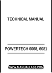 POWERTECH 6068, 6081 DIESEL ENGINE LEVEL 3 ELECTRONIC FUEL SYSTEM TECHNICAL MANUAL - PDF FILE