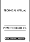 POWERTECH 6081 8.1L DIESEL ENGINE LEVEL 9 ELECTRONIC FUEL SYSTEM TECHNICAL MANUAL - PDF FILE