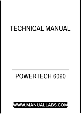 POWERTECH 6090 TIER 3 / STAGE IIIA DIESEL ENGINE TECHNICAL MANUAL - PDF FILE