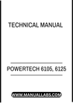 POWERTECH 6105, 6125 DIESEL ENGINE LEVEL 6 FUEL SYSTEM TECHNICAL MANUAL - PDF FILE