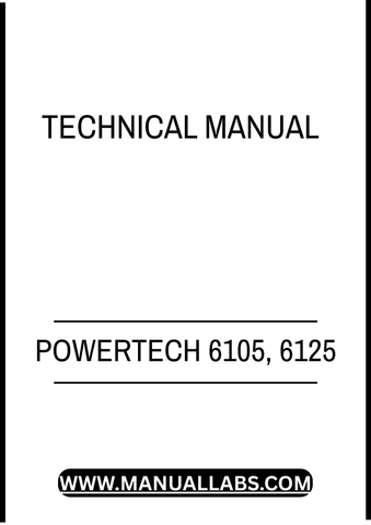 POWERTECH 6105, 6125 DIESEL ENGINE LEVEL 6 FUEL SYSTEM TECHNICAL MANUAL - PDF FILE