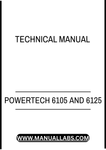 POWERTECH 6105 AND 6125 TIER 1 DIESEL ENGINE TECHNICAL MANUAL - PDF FILE
