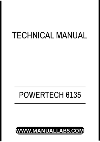 POWERTECH 6135 OEM DIESEL ENGINE BASE ENGINE TECHNICAL MANUAL - PDF FILE