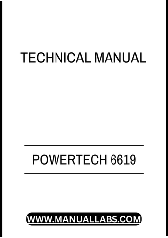 POWERTECH 6619 SERIES 500 DIESEL ENGINE TECHNICAL MANUAL - PDF FILE