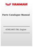Yanmar 4TNE106T-TBL Engine Parts Catalogue Manual