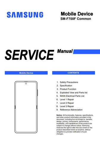  Unlock the full potential of your Samsung Galaxy Z Flip (SM-F700F) with our comprehensive PDF service manual. This essential guide provides detailed instructions, troubleshooting tips, and maintenance advice to ensure your device operates at its best. Perfect for both tech enthusiasts and professionals, the manual is designed to help you navigate repairs and enhancements with ease, making it an invaluable resource for anyone looking to extend the life of their smartphone. Download now and take control of y