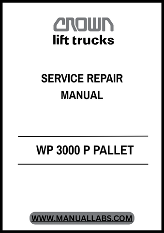 Investing in this repair manual not only saves you time and money on professional services but also equips you with the knowledge to keep your forklift running smoothly. Don't miss out on the opportunity to enhance your operational efficiency—download your CROWN FORKLIFT WP 3000 P Pallet Service Repair Manual today!