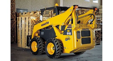 SK818-5, SK820-5 Komatsu Turbo Skid-Steer Loader Service Repair Manual SN: 37BF50003 and up, 37BTF50003 and up Download PDF - Manual labs