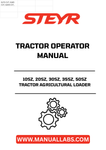 Enhance your agricultural efficiency with the STEYR 10SZ, 20SZ, 30SZ, 35SZ, and 50SZ Tractor Operator Manual. This comprehensive guide is designed specifically for operators of these powerful loader tractors, providing essential information to maximize performance and productivity on the field.