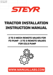 Upgrade your STEYR tractor with the 2 to 3 Mech Remote Valves designed specifically for FD pumps. This essential component enhances your tractor's functionality, allowing for seamless operation of multiple hydraulic implements. With its robust construction, you can trust that these valves will withstand the demands of heavy-duty agricultural tasks.