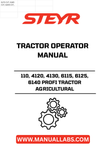 Discover the essential STEYR 4110, 4120, 4130, 6115, 6125, 6140 PROFI Tractor Operator Manual (Part No. 84265609). This comprehensive guide is designed to enhance your understanding and operation of these powerful agricultural tractors, ensuring you get the most out of your investment.