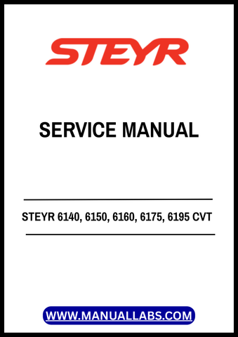 Discover the ultimate resource for your STEYR 6140, 6150, 6160, 6175, and 6195 CVT with our comprehensive service manual (47505528) in PDF format. This essential guide is designed to provide you with detailed insights and step-by-step instructions, ensuring that you can maintain and repair your machinery with confidence.