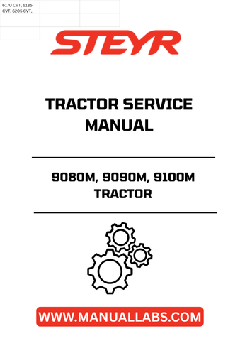 Enhance your maintenance routine with the STEYR 9080M, 9090M, and 9100M Tractor Service Manual (6-54752). This comprehensive guide is designed specifically for these models, ensuring you have the right information at your fingertips for efficient servicing and repairs.