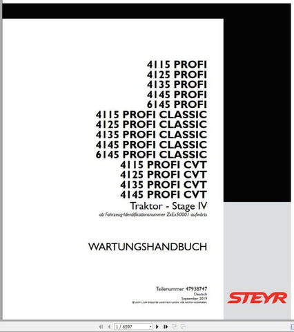 Inside this detailed manual, you'll find step-by-step maintenance procedures, troubleshooting tips, and essential specifications tailored to your tractor's unique needs. With clear illustrations and easy-to-follow instructions, you can confidently perform routine checks and repairs, minimizing downtime and maximizing productivity on your farm.