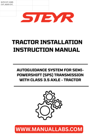 Enhance your farming efficiency with the STEYR Autoguidance System designed specifically for Semi-Powershift (SPS) transmission equipped with a Class 3.5 axle. This advanced system allows for precise navigation and control, ensuring optimal performance in the field. Say goodbye to guesswork and hello to streamlined operations that maximize productivity.