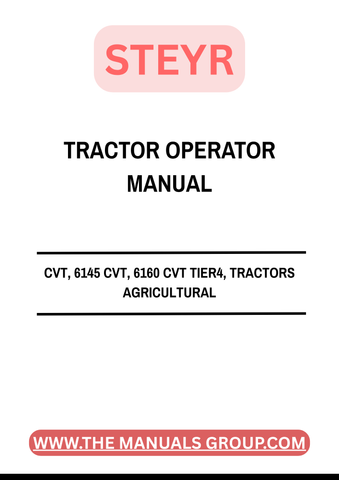 Discover the STEYR CVT series, featuring the powerful 6145 CVT and 6160 CVT Tier 4 tractors, designed for agricultural excellence. These tractors combine advanced technology with robust performance, ensuring you can tackle any farming task with ease. The Tier 4 engine provides optimal efficiency while meeting stringent emissions standards, making it an environmentally friendly choice for your agricultural needs.