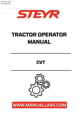 Discover the essential STEYR CVT Tractor Operator Manual (Part No. 84273896), your go-to resource for maximizing the performance and efficiency of your tractor. This comprehensive manual provides detailed instructions, ensuring you have all the information needed to operate your machine safely and effectively.