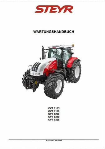Unlock the full potential of your STEYR CVT Tractor with the comprehensive Workshop Manual 84172744A. This PDF file is an essential resource for both seasoned mechanics and DIY enthusiasts, providing detailed insights into maintenance, troubleshooting, and repair procedures tailored specifically for your tractor model.