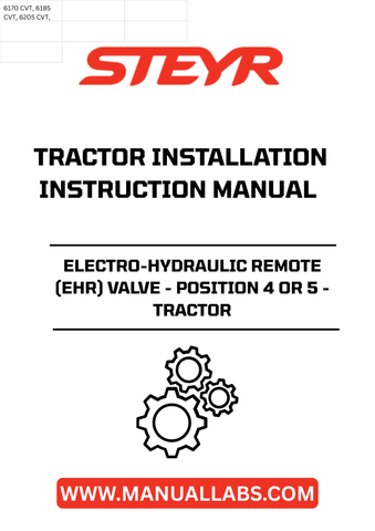 Introducing the STEYR Electro-Hydraulic Remote (EHR) Valve, designed for seamless integration with your tractor. This high-performance valve is available in both 4 and 5-position configurations, ensuring versatility for various agricultural applications. Engineered for durability and efficiency, it enhances your tractor's functionality, allowing for precise control of hydraulic implements.
