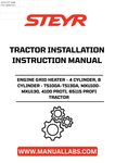 Introducing the STEYR Engine Grid Heater, designed specifically for 4 and 6-cylinder models including TS100A-TS130A, MXU100-MXU130, 4100 Proti, and 65115 Profi tractors. This essential component ensures optimal engine performance in cold weather conditions, providing reliable starting and reducing wear on your engine.