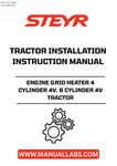 Introducing the STEYR Engine Grid Heater, designed specifically for 4-cylinder and 6-cylinder 4V tractors. This essential component ensures optimal engine performance by providing reliable heating during cold starts, reducing wear and tear while enhancing fuel efficiency. With the STEYR Engine Grid Heater, you can trust that your tractor will start smoothly, even in the harshest weather conditions.