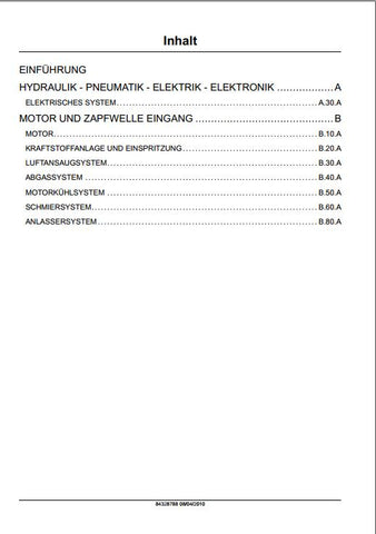 Discover the essential STEYR Engine Maintenance Manual (Part No. 84328788) in a convenient PDF format. This comprehensive guide is designed to provide you with all the necessary information to keep your STEYR engine running smoothly and efficiently. With detailed instructions and diagrams, you can easily navigate through maintenance procedures, ensuring optimal performance and longevity of your engine.