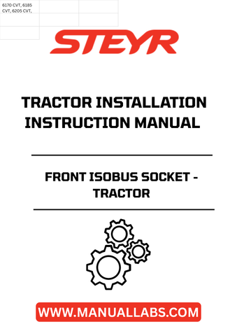 Introducing the STEYR Front ISOBUS Socket, a vital component for enhancing your tractor's connectivity and efficiency. Designed specifically for STEYR tractors, this socket ensures seamless integration with ISOBUS-compatible implements, allowing for streamlined communication and control.
