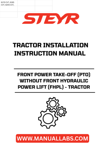 Introducing the STEYR Front Power Take-Off (PTO) without Front Hydraulic Power Lift (FHPL) – the essential upgrade for your tractor. Designed for seamless integration, this PTO enhances your tractor's versatility, allowing you to power a variety of front-mounted implements with ease. Whether you're plowing, mowing, or performing other agricultural tasks, this PTO ensures optimal performance and efficiency.