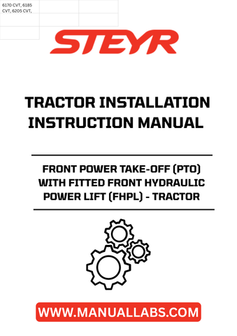 Introducing the STEYR Front Power Take-Off (PTO) with Fitted Front Hydraulic Power Lift (FHPL) – the ultimate upgrade for your tractor. Designed for seamless integration, this PTO enhances your tractor's versatility, allowing you to operate a wide range of front-mounted implements with ease. Whether you're plowing, mowing, or lifting, this powerful attachment ensures optimal performance and efficiency.