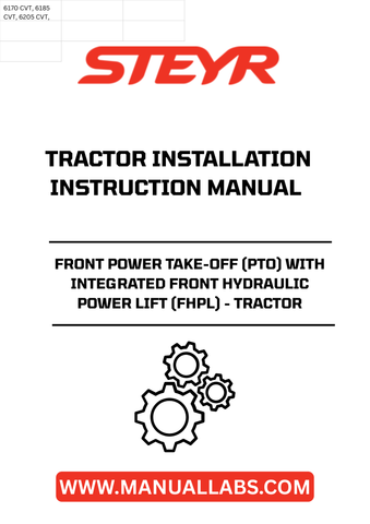 Introducing the STEYR Front Power Take-Off (PTO) with Integrated Front Hydraulic Power Lift (FHPL) – the ultimate solution for enhancing your tractor's versatility and efficiency. Designed specifically for STEYR tractors, this PTO system allows you to effortlessly power a variety of front-mounted implements, making your agricultural tasks smoother and more productive.