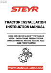 Introducing the STEYR Hook Cat D3, the perfect solution for your slider-type trailer hitch needs. Designed specifically for a range of STEYR tractor models including TM120-TM190, TS100A-TS135A, MXM120-MXM190, and MXU100-MXU135, this robust hitch ensures a secure and reliable connection for all your towing requirements.