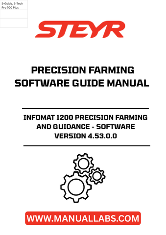Experience the future of farming with the STEYR Infomat 1200 Precision Farming and Guidance Software, now available in version 4.53.0.0. This advanced software is designed to enhance your agricultural operations, providing you with the tools needed for efficient field management and precise guidance.