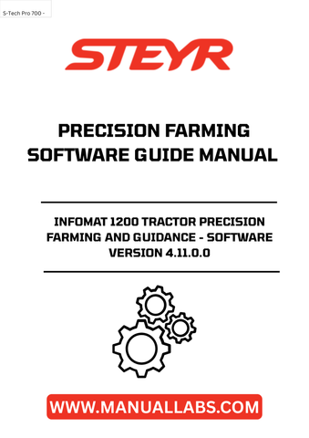 Elevate your farming efficiency with the STEYR Infomat 1200 Tractor Precision Farming and Guidance Software, now available in version 4.11.0.0. This advanced software is designed to optimize your agricultural operations, providing you with precise data and insights to enhance productivity and reduce waste.
