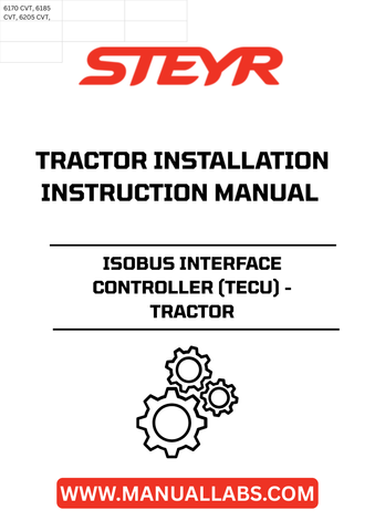 Introducing the STEYR ISOBUS Interface Controller (TECU) – your essential tool for seamless tractor operation. This advanced controller is designed to enhance connectivity and compatibility with various ISOBUS implements, ensuring that your agricultural machinery works in perfect harmony. With the TECU, you can optimize your workflow and improve efficiency on the field.