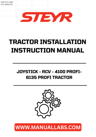 Introducing the STEYR Joystick - RCV - 4100 Profi, the perfect addition to your Profi tractor for enhanced control and precision. This joystick is designed to streamline your operations, allowing for effortless maneuvering and operation of various attachments. With its ergonomic design, you can work longer without discomfort, making it an essential tool for any serious farmer or operator.