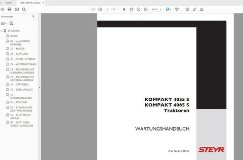With clear diagrams and thorough explanations, this service manual covers everything from routine maintenance to complex repairs. Whether you're a seasoned mechanic or a tractor owner looking to enhance your knowledge, this manual is an invaluable tool that will help you keep your equipment running smoothly and efficiently.